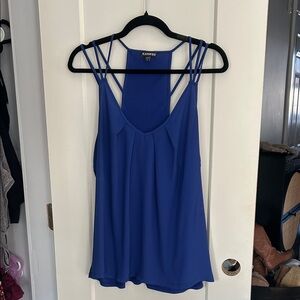 Express Royal Blue Strappy Camisole
